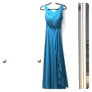 Like new blue Bari Jay bridesmaid dress